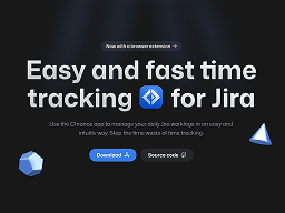 A screenshot of the Chronos Jira Time Tracker website